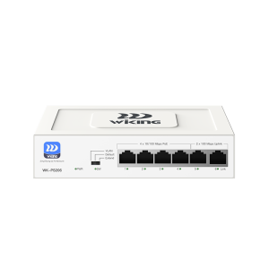 6-портов PoE мрежов комутатор Wi-Tek WK-PS206