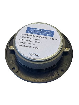 Високочестотен говорител 25-13 1-20KHz 96 dB 100W