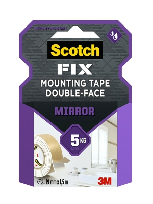 Интериорна двойнолепяща, монтажна лента, за огледала 3МScotch FIX