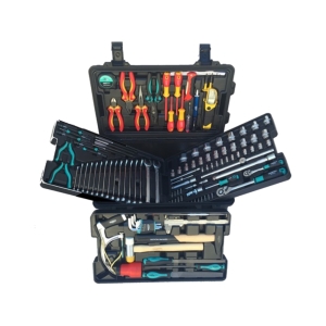 Водоустойчив куфар с инструменти WhirlPower, 125 части