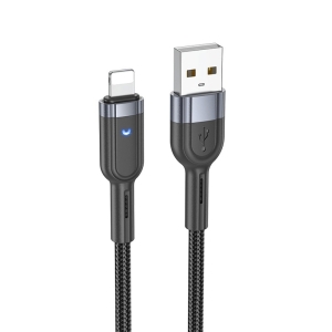 USB / TYPE-C кабел HOCO U117, 60W (20V / 3A), 1.2 m,  POWER OFF