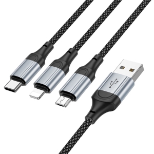 USB кабел 3 in 1 100W