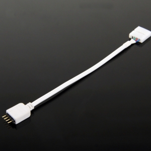 Съединител +  кабел за RGB LED лента 10 mm,16 cm 3502