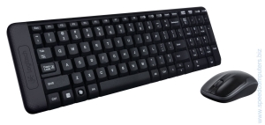 Безжичен к-т клавиатура БДС и мишка Logitech