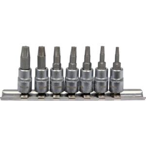 Комплект екстрактори за винтове YATO, 1/4 ", TORX, 7 части