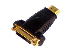 Преход HDMI м. / DVI ж. (18+1)     AD HDMI DVI