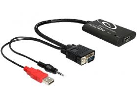 СТОП Видеоконвертор HDMI към VGA DELOCK 62407