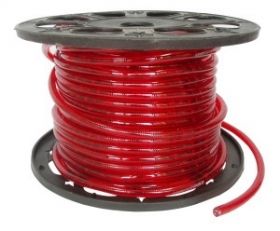 Светещ кабел червен 220 V