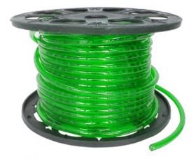 Светещ кабел зелен  220 V