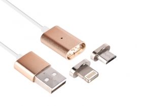 СТОП USB 2.0 / micro B + iPhone магнитен     IP6G0360J