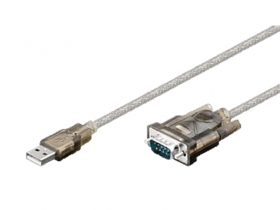 Кабел USB2.0 / D-SUB 9-pin RS-232