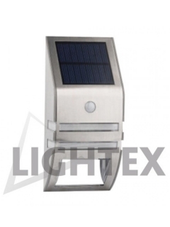 LED соларен аплик със сензор 0.6W 6000K IP44 Lightex   514AL0002003