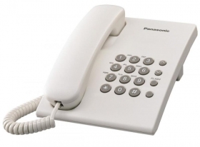 Телефон Panasonic KX-TS500 бял
