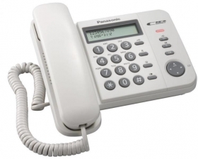 Телефон Panasonic KX-TS560 бял