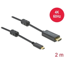 Кабел USB TYPE-C м. / HDMI м.  4К 60Hz