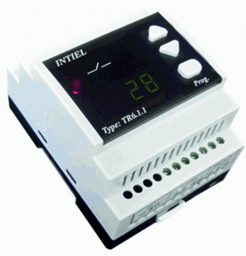 Програмируем регулатор на температура до 350°С, с релеен и аналогови изходи (0÷10V) в комплект със сензора Pt-1000  TR-6.1.1