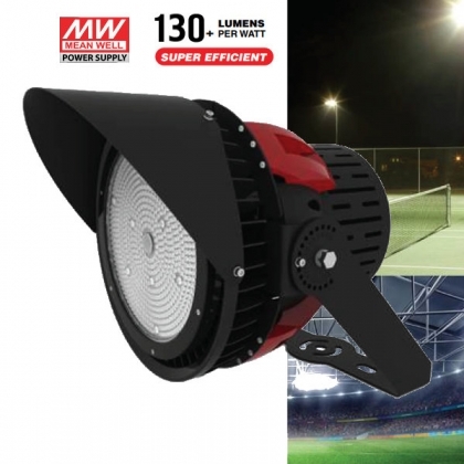 500W LED осветител за стадион 67500lm 45° 5000K димируем  490