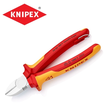 Клещи резачки 180мм VDE Изолирани    KNIPEX 7006180 T