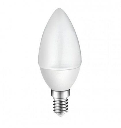 LED лампа Plastic. 7W 220V E14 B35 матирана N.W 4000K Lightex        170AL0002135