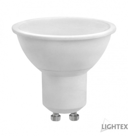 LED лампа Plastic. 5W 220V GU10  CW 6500K Lightex      171AL0050469