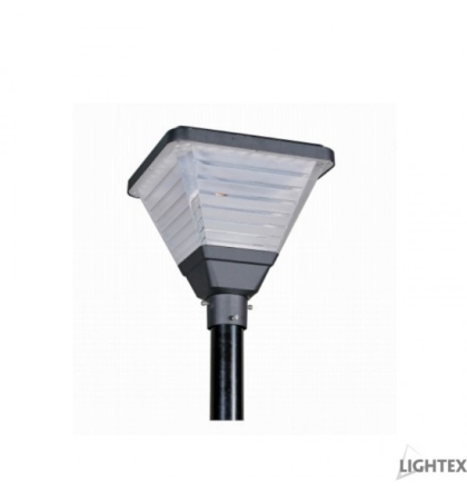 LED градински осветител EL QUADRO със соларен и електрически блок 20W 5000K IP65 400x400x410mm Lightex        502AL0002005