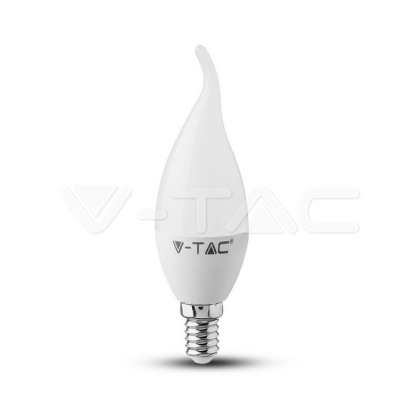 LED лампа 4 W E14 6000К кендъл-пламък  4354