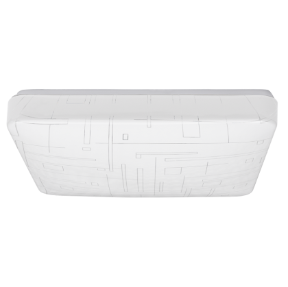 ДЕКОРАТИВНА LED ПЛАФОНИЕРА 12W 4200K, 220-240V AC  275/275/75mm