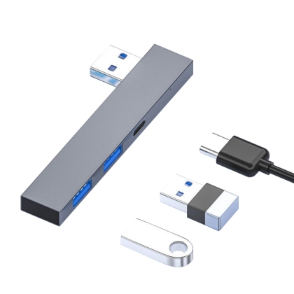 USB Male to USB 2.0+USB 3.0+USB-C