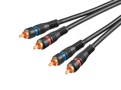 HQ аудио кабел 2 чинча / 2 чинча 2 m    AVK 132-200