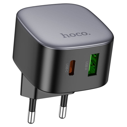 Зарядно HOCO USB A 18W + PD 20W