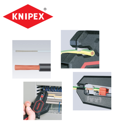 Професионални Автоматични клещи за оголване на кабели KNIPEX