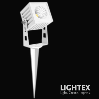 LED прожектор OSLO 5W 220V 4000K 400lm бял с колче IP65 Lightex