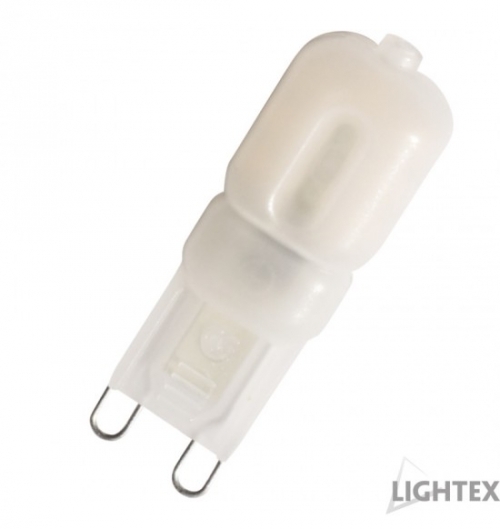 LED лампа дими.SMD G9 2.5W 220V WW 3000K силикон 1бр. Lightex   171AL0200110