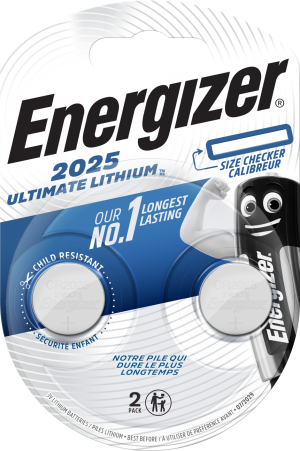 Литиева батерия Energizer ULTIMATE Lithium CR2025  3V  1 бр.