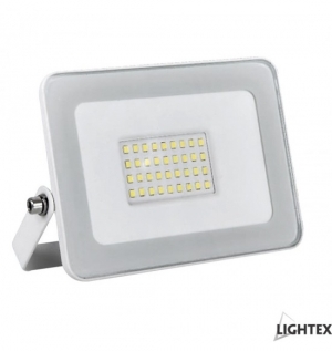 LED прожектор SLIM бял 50W RGB с дистанционно управление IP65     504AL0030150