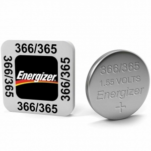 Сребърна батерия Energizer 365 / 366 1бр.  /SR1116W/     10409