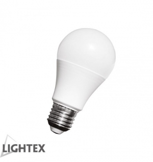 LED лампа Plastic. 10W 220V E27 A60 матирана NW 4000K Lightex       170AL0000129