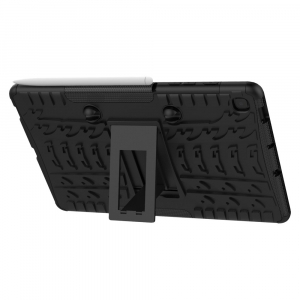 Удароустойчив гръб за Samsung Tab S6 Lite 10.4" P610 P615 - черен    771228247