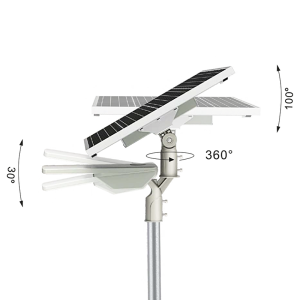 LED соларна улична лампа 30W 4000K 5900lm 12.8V  IP66    SSL30P50