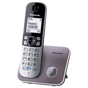 Безжичен DECT телефон Panasonic KX-TG6811FXM сив