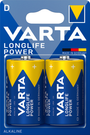 Батерия 1,5 V  LR20 D Varta LONGLIFE POWER   10125
