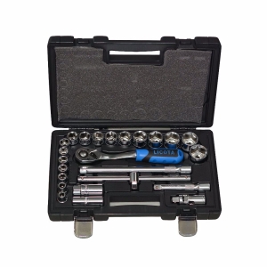 Комплект цолови инструменти LICOTA, 1/2", MF, 24 части