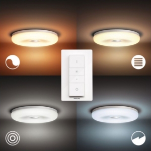 Philips HUE Struana Bathroom LED плафон 27W 2400Lm 2000K-6500K IP44