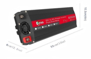 Инвертор 12V / 220V / 1300W sinus