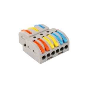 Клема бърза 3 към 6   32A 450V  0.5-2.5(4) mm2