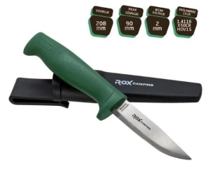 Нож за къмпинг     ROX 153CAMP0319