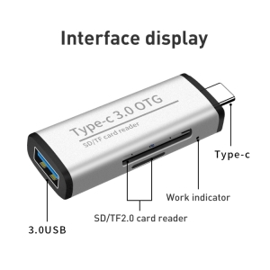 TYPE-TYPE-C 3.1  четец   SD/micro SD/OTG USB A