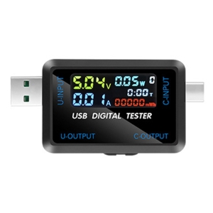 USB-А / TYPE-C   тестер за кабели и зарядни  у-ва