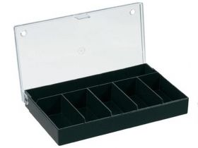 Кутия за елементи с 6 отделени