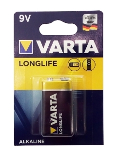 Батерия 9 V VARTA LONGLIFE EXTRA